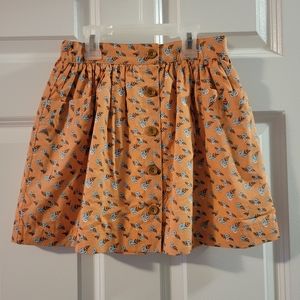 Lacey Lane Peaches Skirt, size 6